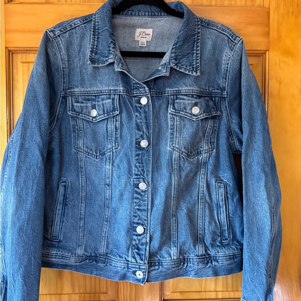 J. Crew Classic Blue Denim Jean Jacket